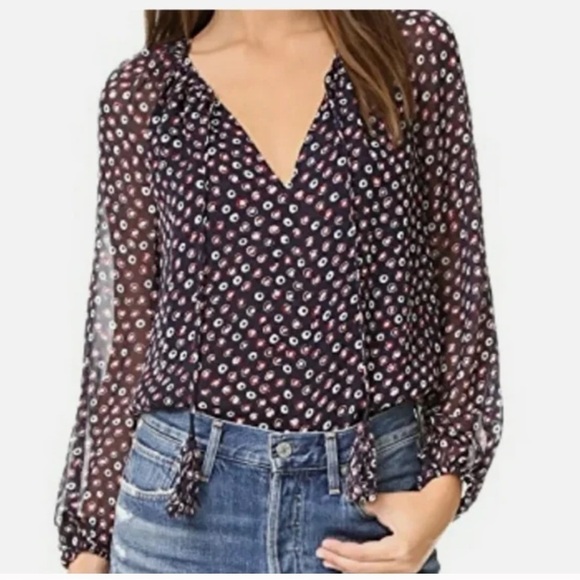 Diane Von Furstenburg Saylor DVF 100% Silk - Picture 6 of 16